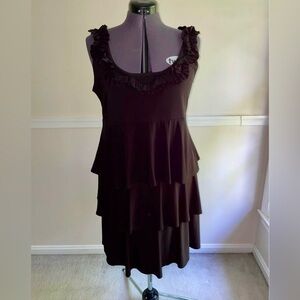 Tiana B. Elegant Black Dress